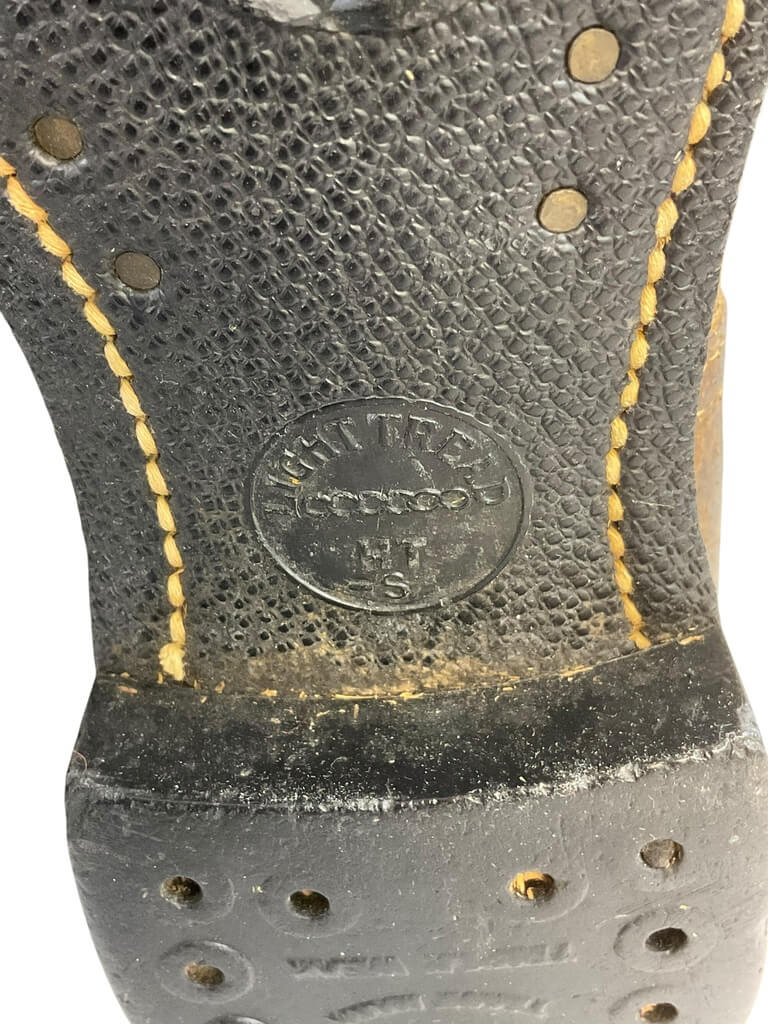 WW2 US Army M43 Double Buckle Combat Boots With Spare Cuffs WW2 US Army M43 Double Buckle Combat Boots With Spare Cuffs