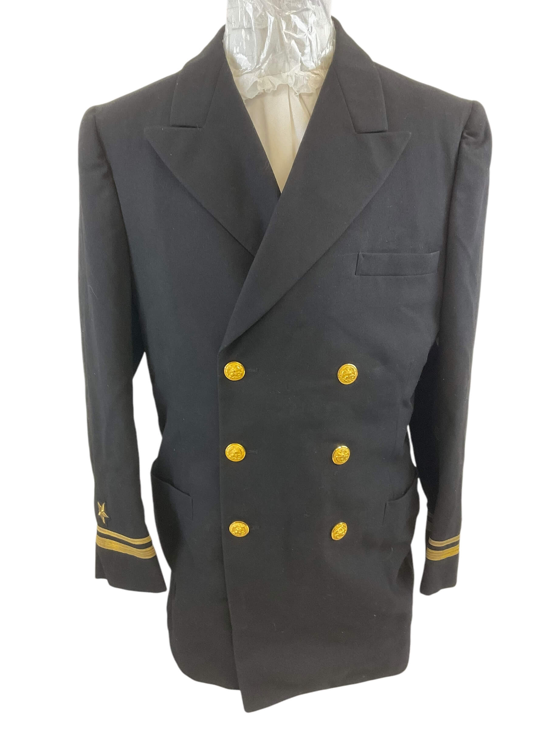 Korean War Era US Navy USN Officer Jacket Lieutenant Junior Grade Rank Korean War Era US Navy USN Officer Jacket Lieutenant Junior Grade Rank