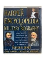 Fench US British German Harper Encyclopedia Of Military Biography Reference Book