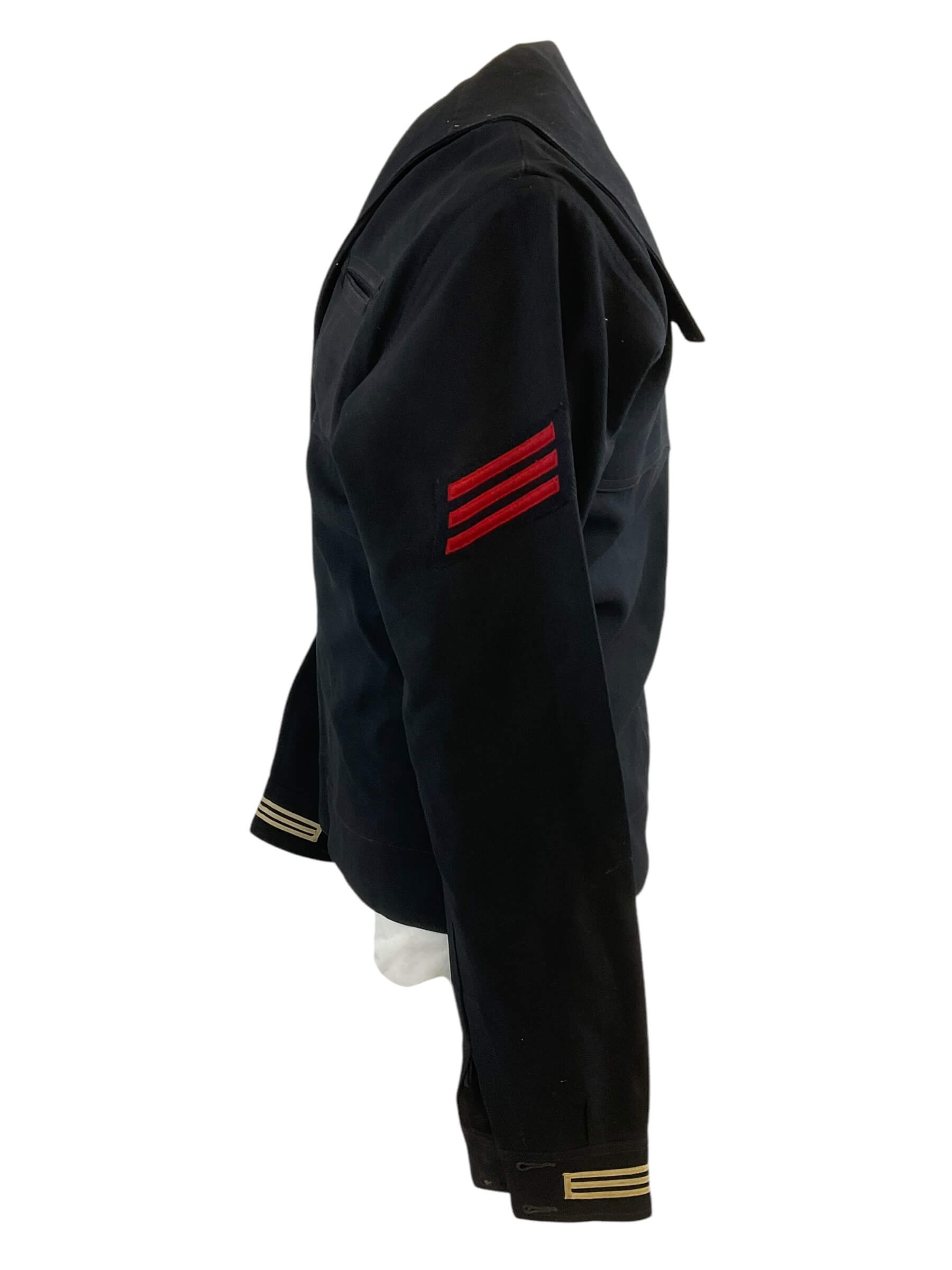 Korean War Era US Coast Guard Lightweight Jumper USS Cambria Fireman Rank Korean War Era US Coast Guard Lightweight Jumper USS Cambria Fireman Rank