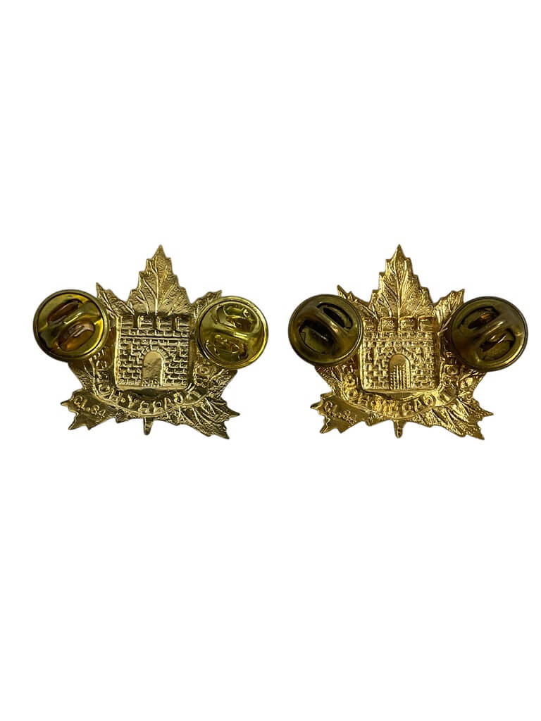 Canadian Forces Fort Garry Horse Collars Insignia Pair Canadian Forces Fort Garry Horse Collars Insignia Pair