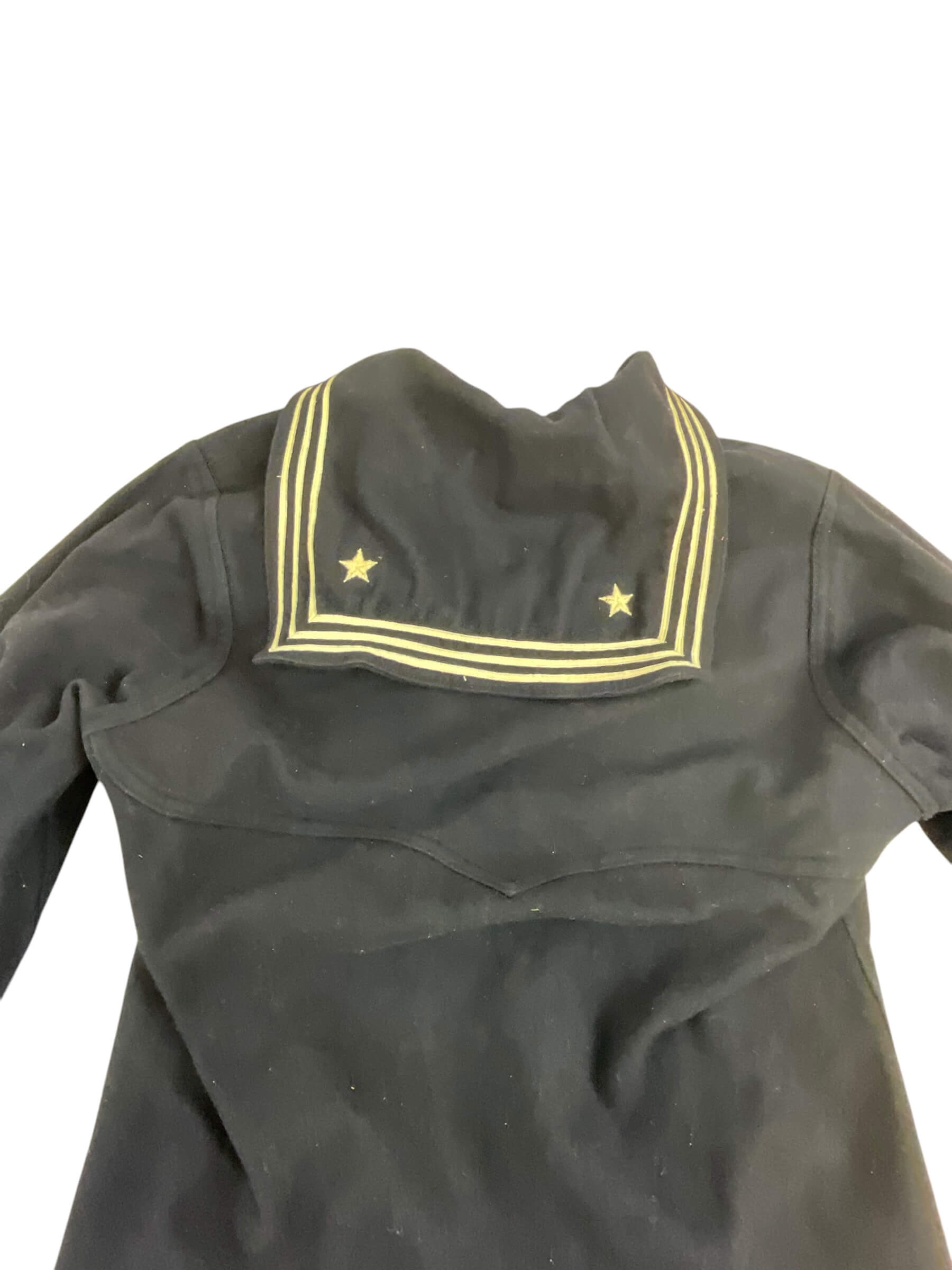 WW2 US Navy USN Wool Jumper With Scarf WW2 US Navy USN Wool Jumper With Scarf