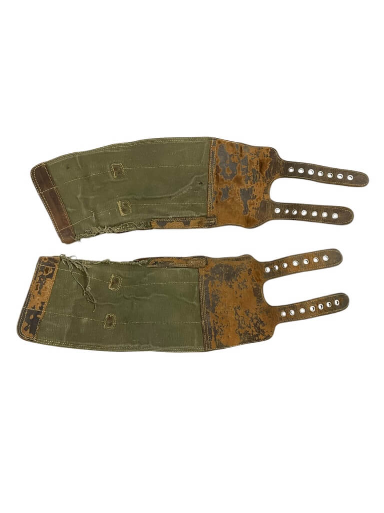 WW2 US Army M43 Double Buckle Combat Boots With Spare Cuffs WW2 US Army M43 Double Buckle Combat Boots With Spare Cuffs