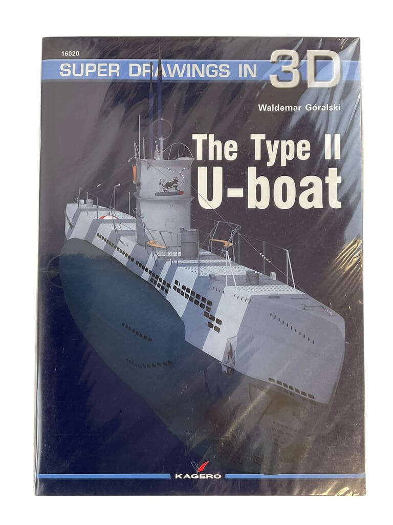 WW2 German Kriegsmarine The Type II U-Boat Kagero 3D Model Reference Book WW2 German Kriegsmarine The Type II U-Boat Kagero 3D Model Reference Book