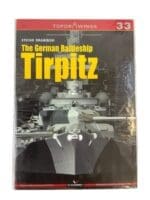 WW2 German Kriegsmarine The Battleship Tirpitz Topdrawings No 33 New Softcover Reference Book