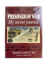 WW2 British Prisoner Of War My Secret Journal RAF Squadron Leader Reference Book