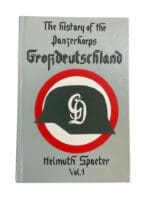 WW2 German History Of Panzer Korps Grossdeutschland Book