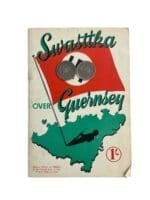 WW2 German Swastika Over Guernsey Used Softcover Reference Book