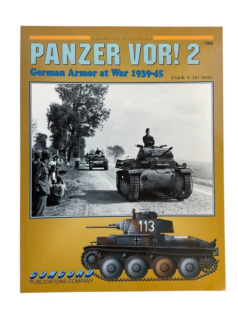 WW2 Panzer VOR Vol 2 German Armor At War 1939-45 Concord Reference Book WW2 Panzer VOR Vol 2 German Armor At War 1939-45 Concord Reference Book