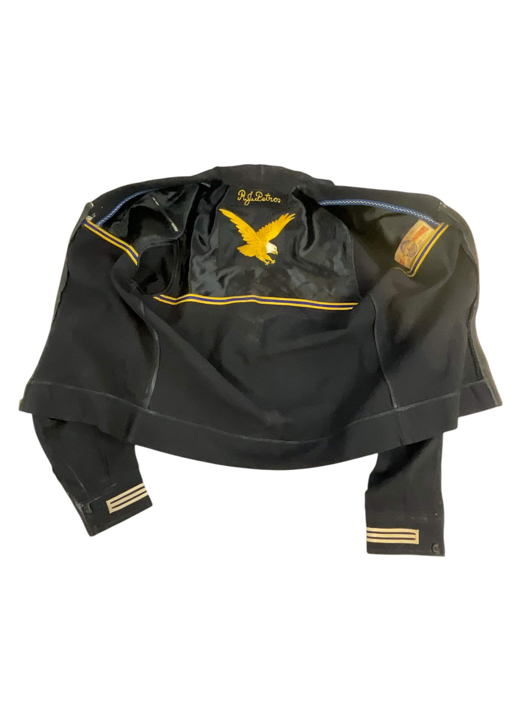 Korean War Era US Coast Guard Lightweight Jumper USS Cambria Fireman Rank Korean War Era US Coast Guard Lightweight Jumper USS Cambria Fireman Rank