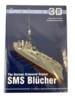 WW2 The German Armoured Cruiser SMS Blucher Super Drawings In 3D Reference Book
