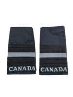 Canadian RCAF Air Commodore Raincoat Slip-On Rank Pair Canadian RCAF Air Commodore Raincoat Slip-On Rank Pair