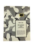Cold War US Army Fire Support In Combined Arms Ops Reference Book