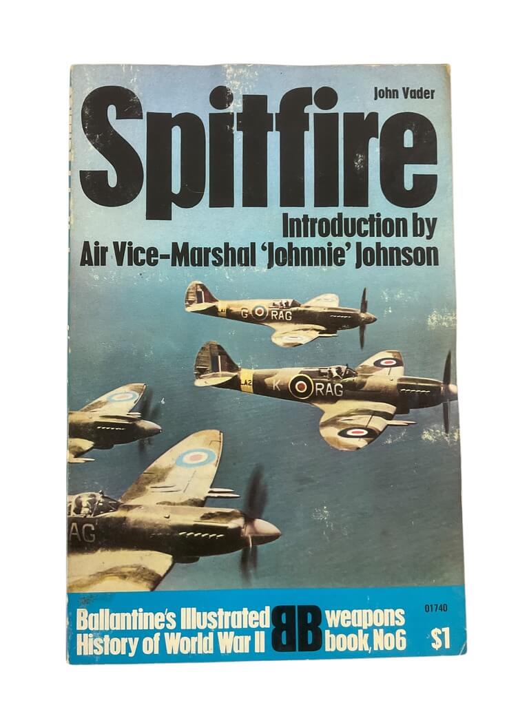 WW2 British RAF Spitfire Ballantine Reference Book WW2 British RAF Spitfire Ballantine Reference Book