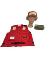 US Navy Aircraft Carrier Flight Deck Crew Crash and Salvage