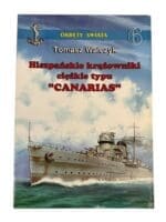 WW2 POLISH TEXT Spanish Okrety Swiata Canarias Reference Book