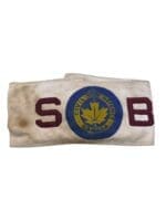 Canadian Civil Defence Canada Stretcher Bearer Brassard Armband