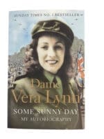 WW2 British Dame Vera Lynn Some Sunny Day Autobiography Softcover Reference Book
