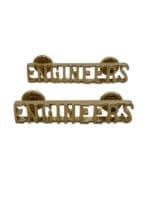 Canadian Forces Engineers DEU Shoulder Titles Insignia Pair Canadian Forces Engineers DEU Shoulder Titles Insignia Pair