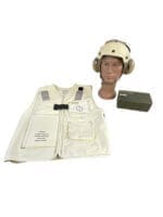 US Navy Aircraft Carrier Flight Deck Crew LSO