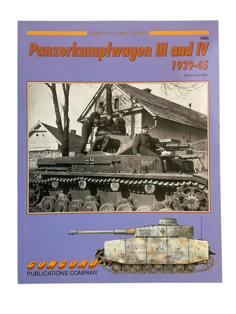 WW2 German Panzerkampfwagen III And IV 1939-45 Concord Reference Book WW2 German Panzerkampfwagen III And IV 1939-45 Concord Reference Book