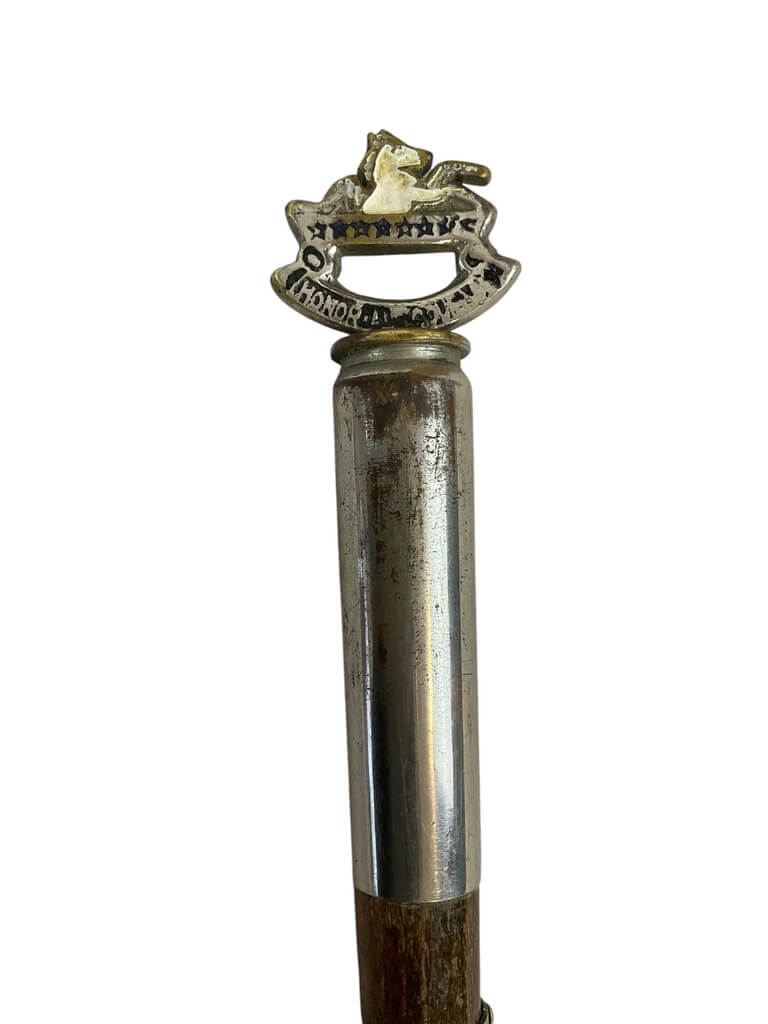 US Army Major General E. R. Ochs Maroon Beret and Swagger Stick US Army Major General E. R. Ochs Maroon Beret and Swagger Stick