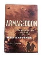 WW2 US British German Armageddon Max Hastings Hardcover Reference Book