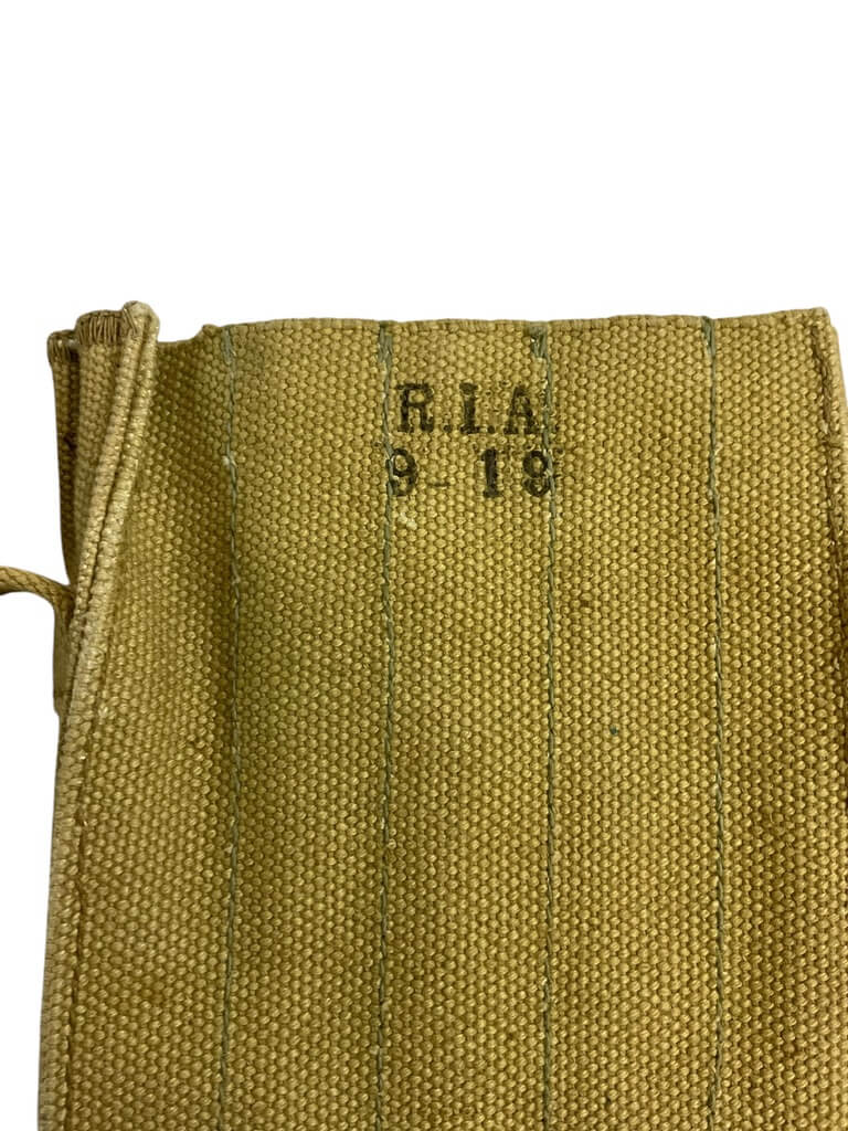 WW1 US AEF Pedersen Device Magazine Web Pouch WW1 US AEF Pedersen Device Magazine Web Pouch
