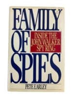 US Family of Spies Inside John Walker Spy Ring Pete Earley HC Reference Book