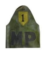 US Army 1st Infantry Division Military Police MP Armband Brassard