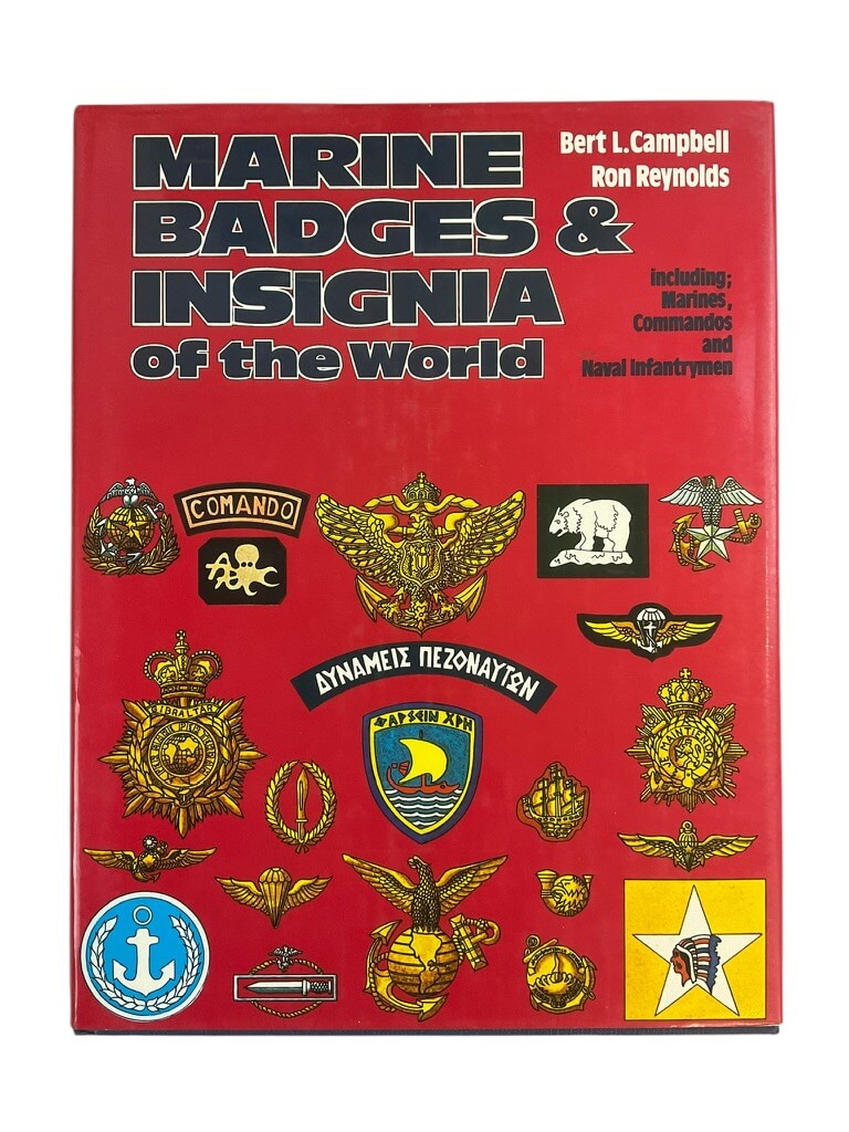 US British Commando Marine Badges and Insignia of the World HC Reference Book US British Commando Marine Badges and Insignia of the World HC Reference Book