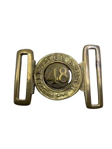 Canadian 48th Highlanders Belt Buckle Canadian 48th Highlanders Belt Buckle