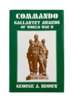 WW2 British Commando Gallantry Awards George Brown Reference Book
