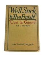 WW2 French British Well Stick to the Finish It is the War Reference Book WW2 French British Well Stick to the Finish It is the War Reference Book