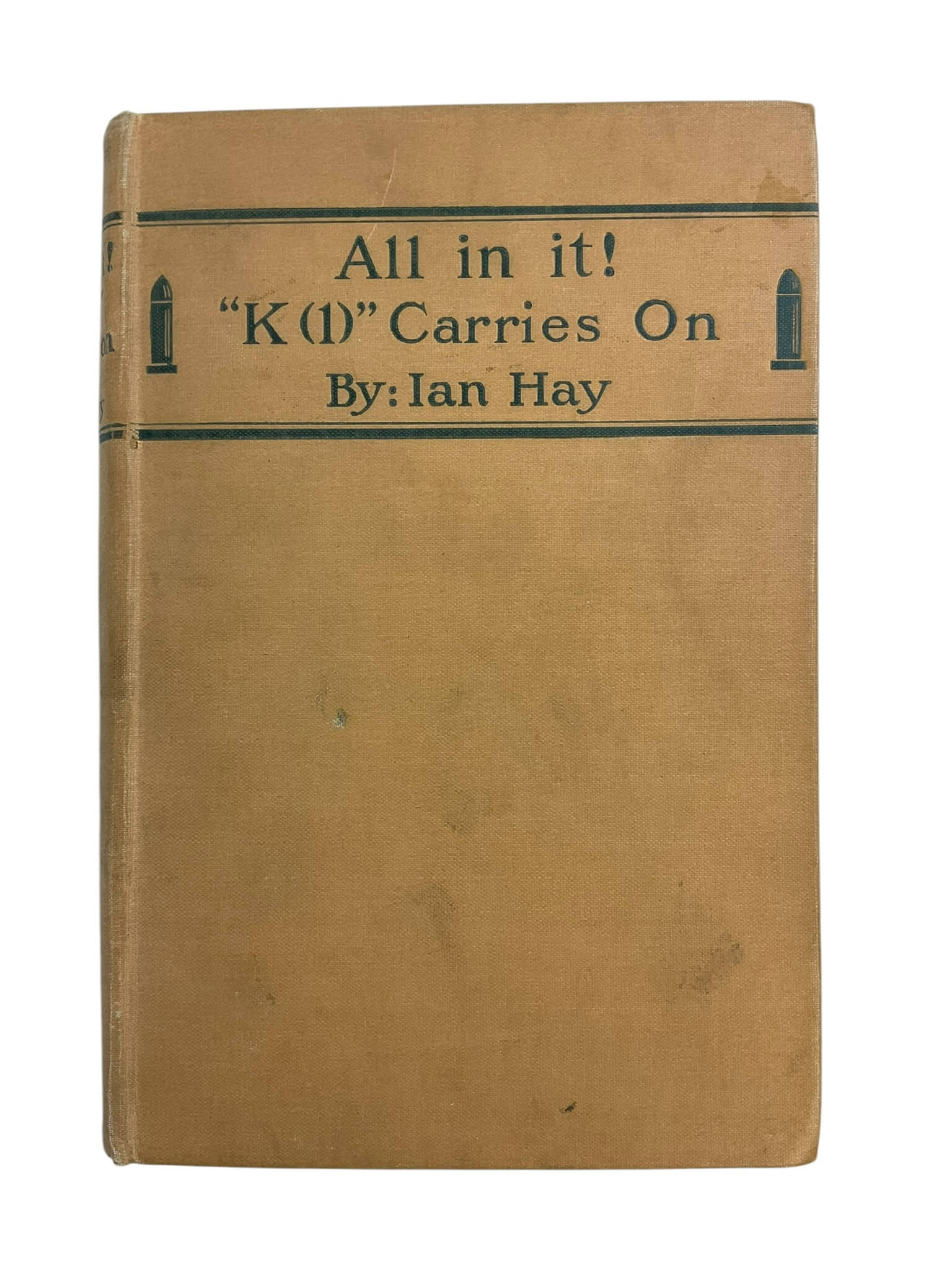 WW1 Canadian CEF CFA All In It! "K (1)" Carries On Used Hardcover Reference Book WW1 Canadian CEF CFA All In It! "K (1)" Carries On Used Hardcover Reference Book