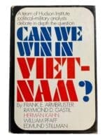 US Vietnam Can We Win in Vietnam Reference Book