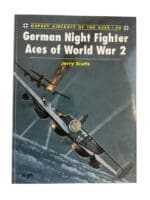 WW2 German Luftwaffe Night Fighter Aces of World War 2 Osprey Aircraft Aces No 20 New Softcover Reference Book