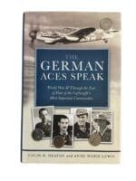 WW2 The German Aces Speak Four of the Luftwaffe's Most Important Commanders Used Hardcover Reference Book