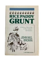 US Vietnam Rice Paddy Grunt Memories of the Vietnam Generation Reference Book