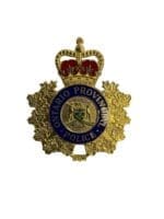 Canadian Ontario Provincial Police OPP Cap Badge