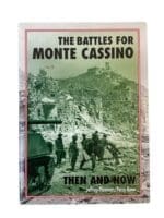 WW2 US Canadian French German The Battles for Monte Cassino Then and Now New Hardcover Reference Book