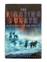 WW2 British 4 Commando The Fighting Fourth Used Hardcover Reference Book