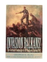 WW2 German Invasion Balkans! Spring 1941 Used Hardcover Reference Book
