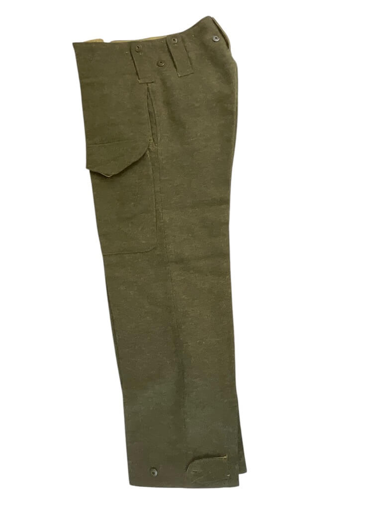 Canadian Army Korean War Battle Dress Trousers Pants Size 3 Dated 1952 Canadian Army Korean War Battle Dress Trousers Pants Size 3 Dated 1952