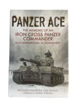 WW2 German  Panzer Ace Memoirs of an Iron Cross Panzer Commander Used Hardcover Reference Book