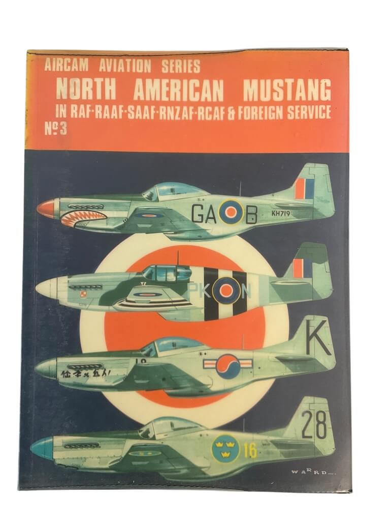 WW2 British North American Mustang P-51 Aircam No 3 Series SC Reference Book WW2 British North American Mustang P-51 Aircam No 3 Series SC Reference Book