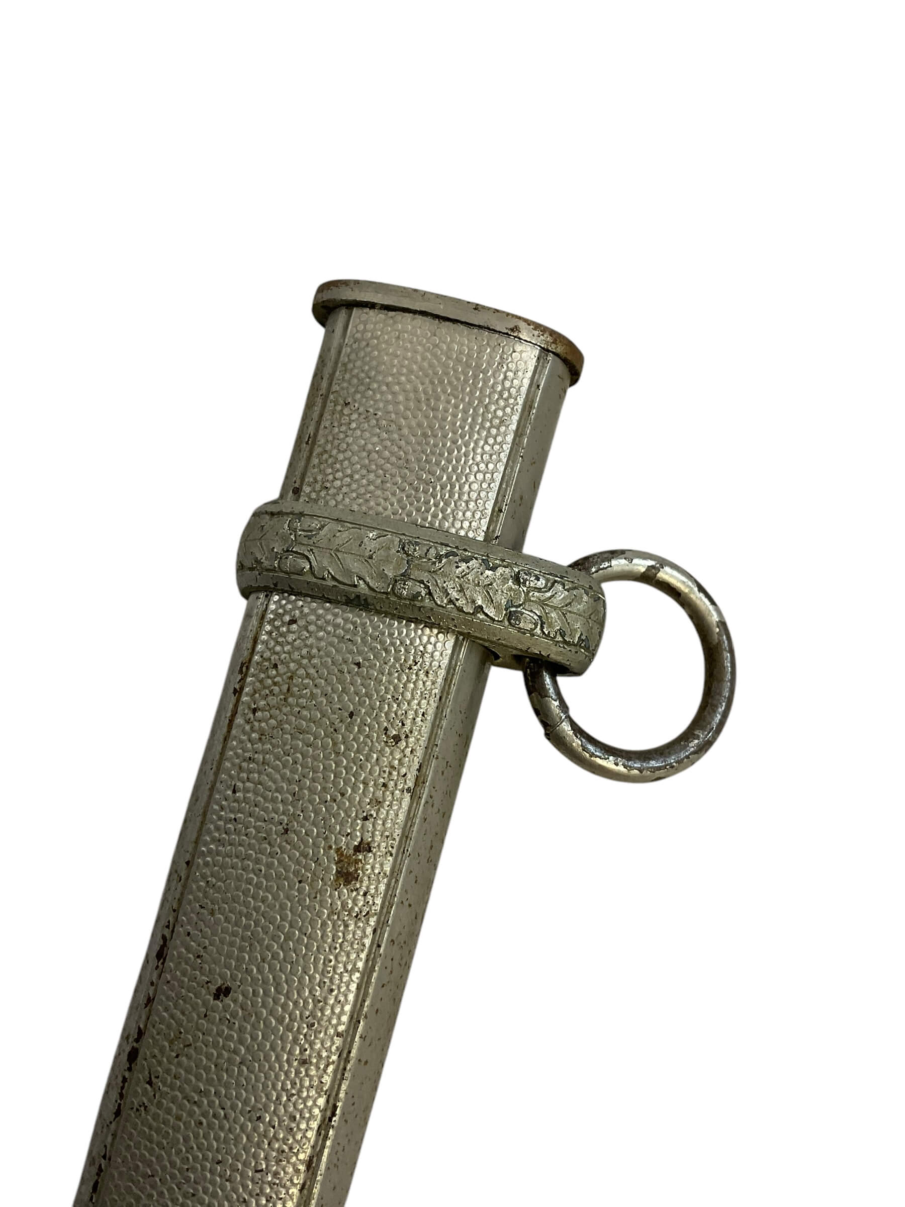 WW2 German Army White Handled Dagger with Scabbard Late War WW2 German Army White Handled Dagger with Scabbard Late War