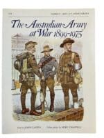 WW1 WW2 The Australian ARmy at War 1899 to 1975 Osprey Men at Arms No 123 Used Softcover Reference Book