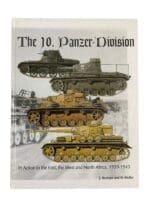 WW2 German The 10 Panzer Division Action in East West and North Africa New Hardcover Reference Book