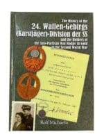 WW2 German The History of the 24 Waffen-Gebirgs Karstjager Division Der SS New Hardcover Reference Book